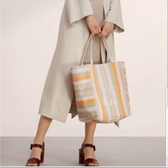 Aritzia Caravan Striped Beach Bag - Picture 1 of 6